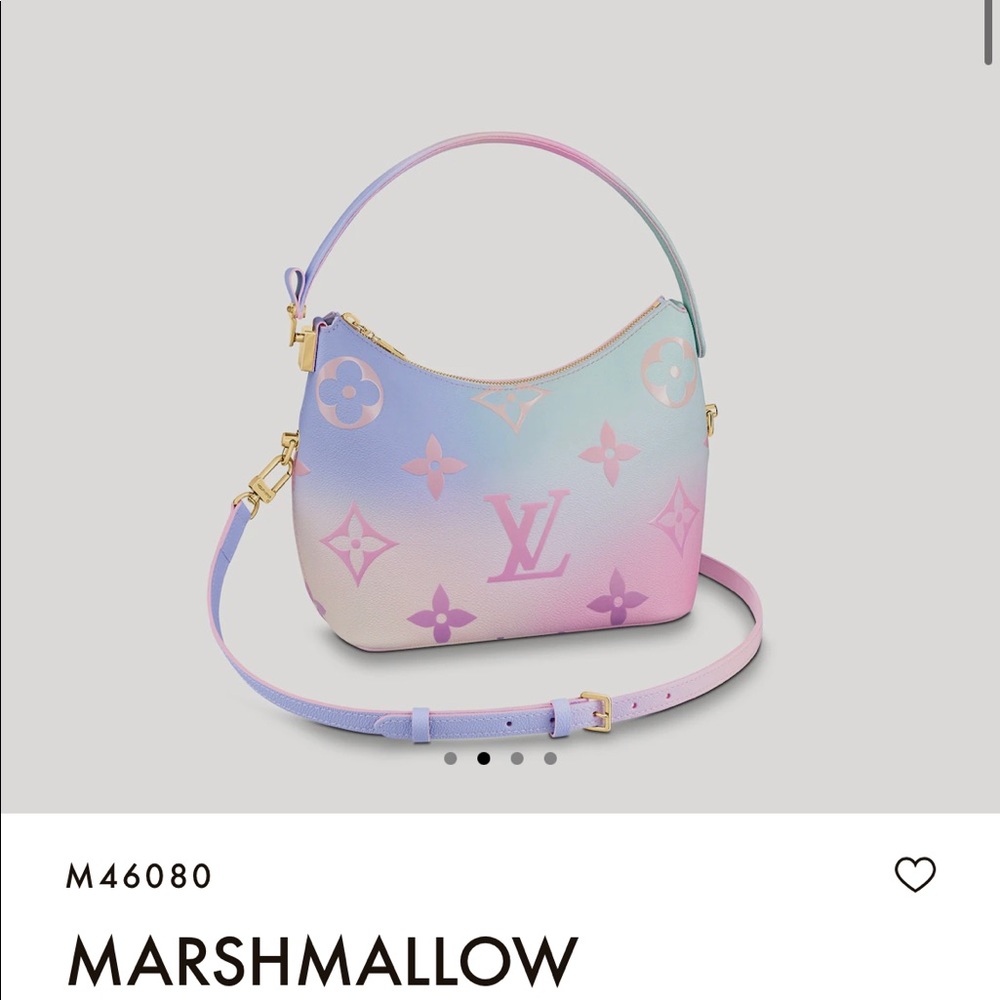 SOLD OUT Beautiful Marshmallow bag with vibrant colors.